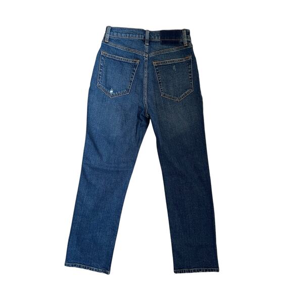 Abercrombie & Fitch AF The Ankle Straight Cropped Jeans 0 S 25 - Picture 4 of 6